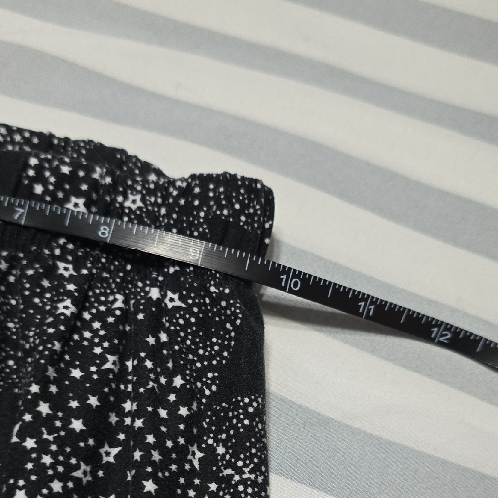 SweetLegs Starry Black and White Leggings - Picture 5 of 6